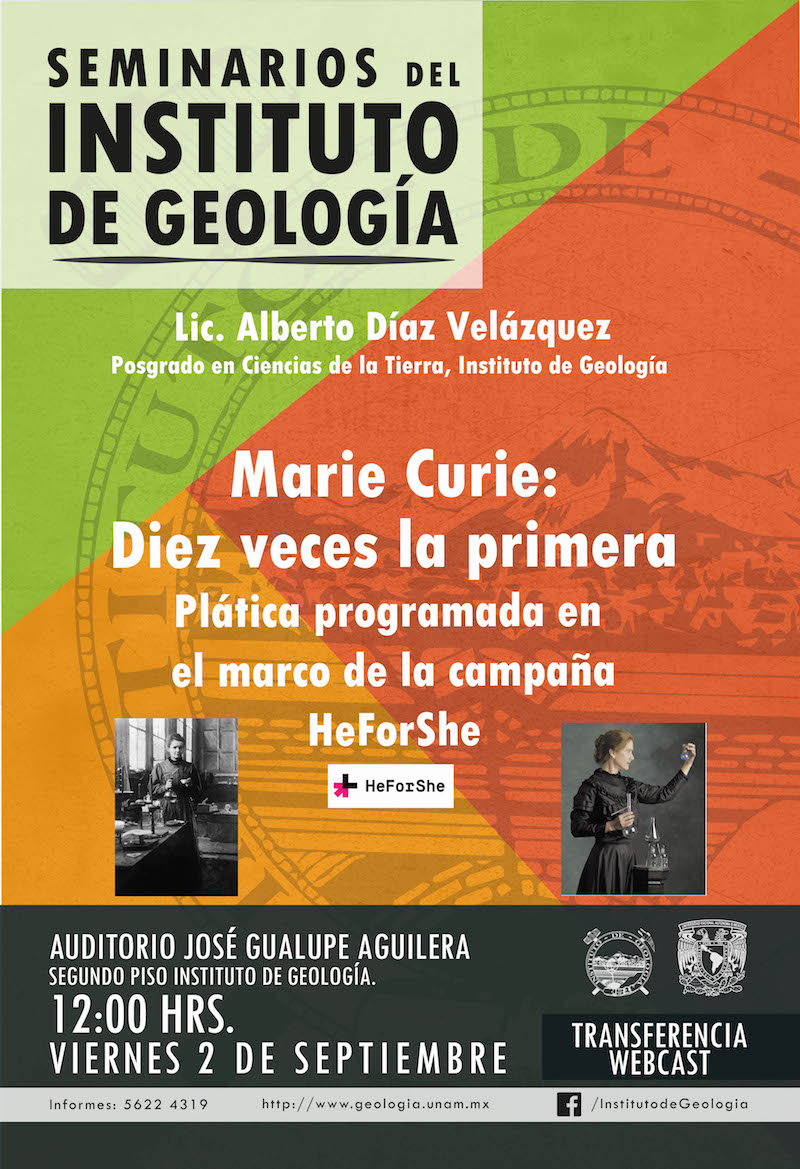 Seminario: Marie Curie: Diez veces la primera