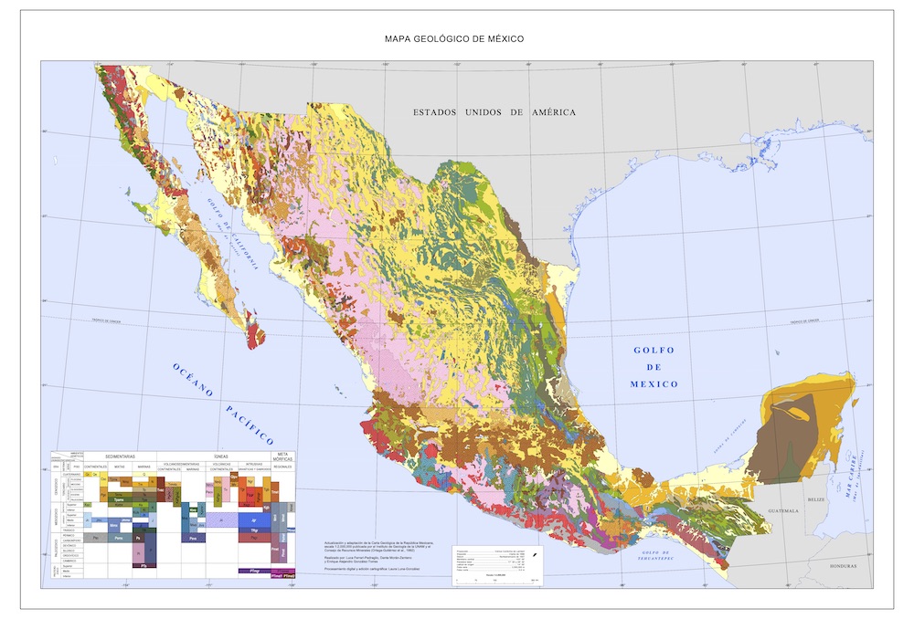 Carta Geológica Mexicana