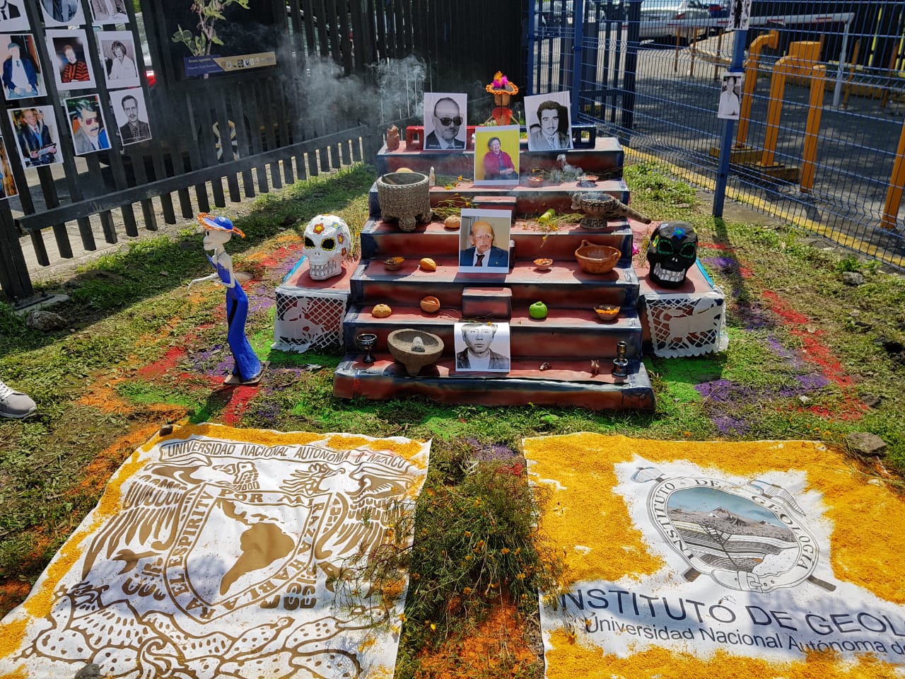 Día de muertos en el Instituto de Geología