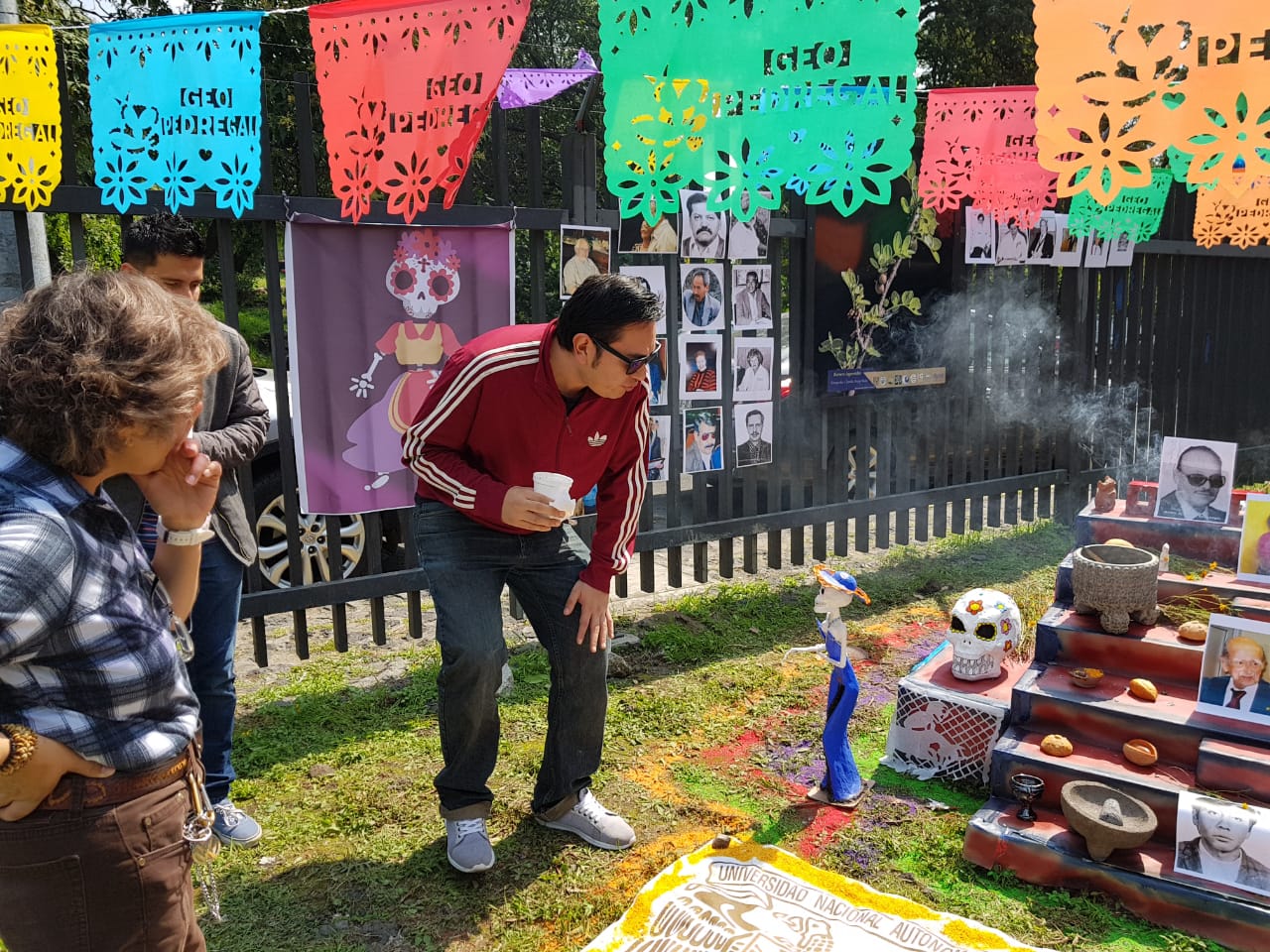 Día de muertos en el Instituto de Geología