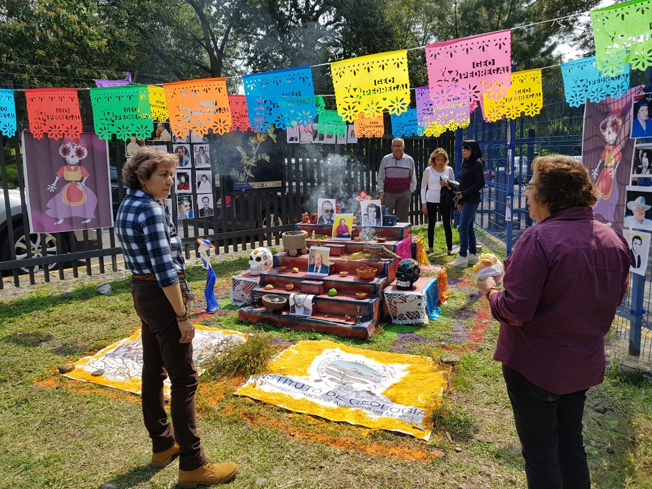 Día de muertos en el Instituto de Geología