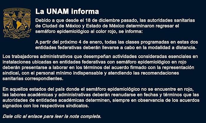 La UNAM informa 📢 📢