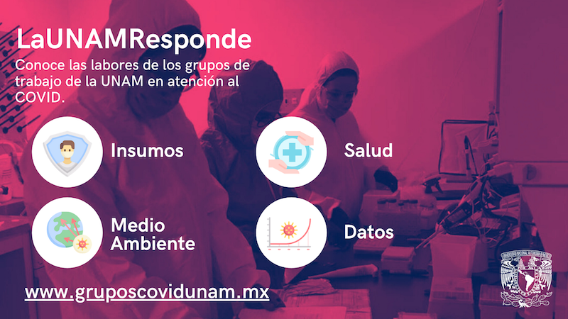 Grupos de trabajo COVID -  UNAM